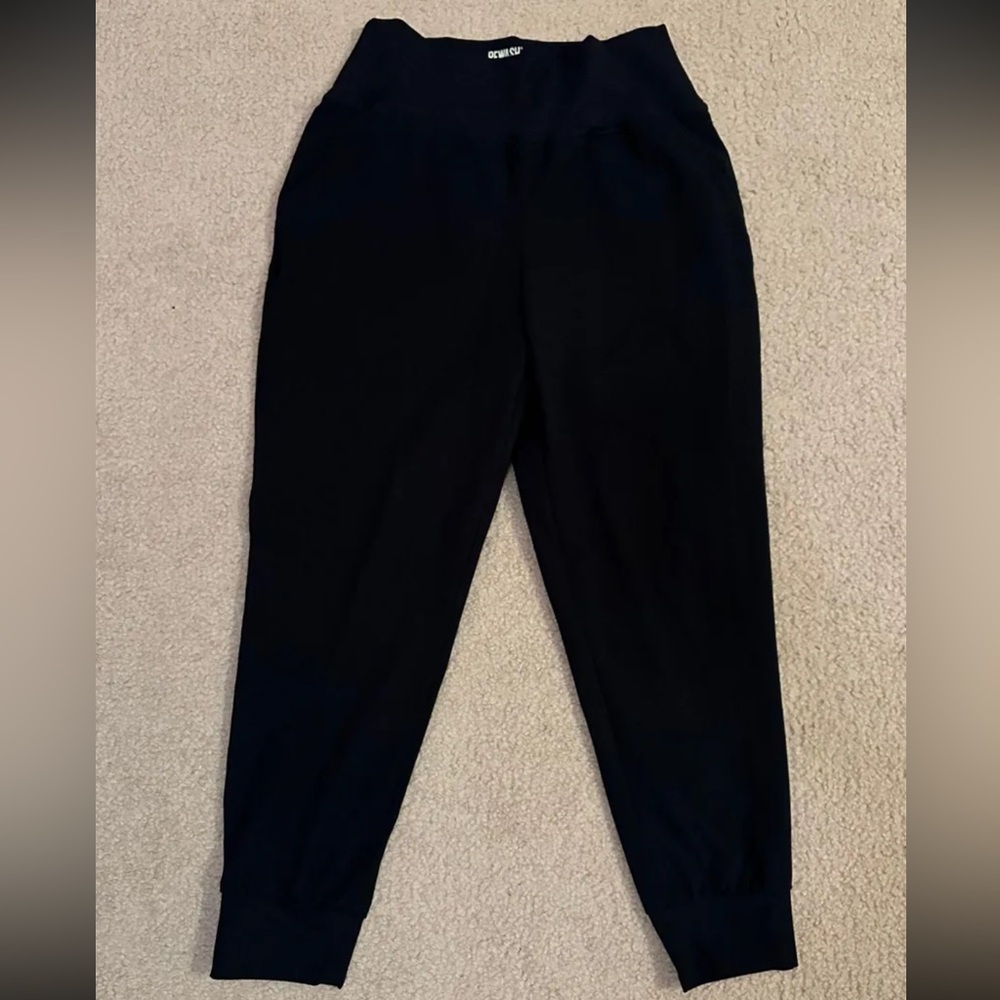 black joggers